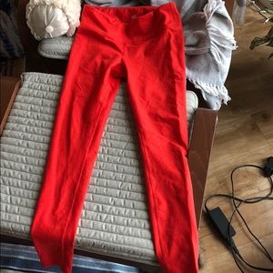 Alo Fire Red Airbrush Legging